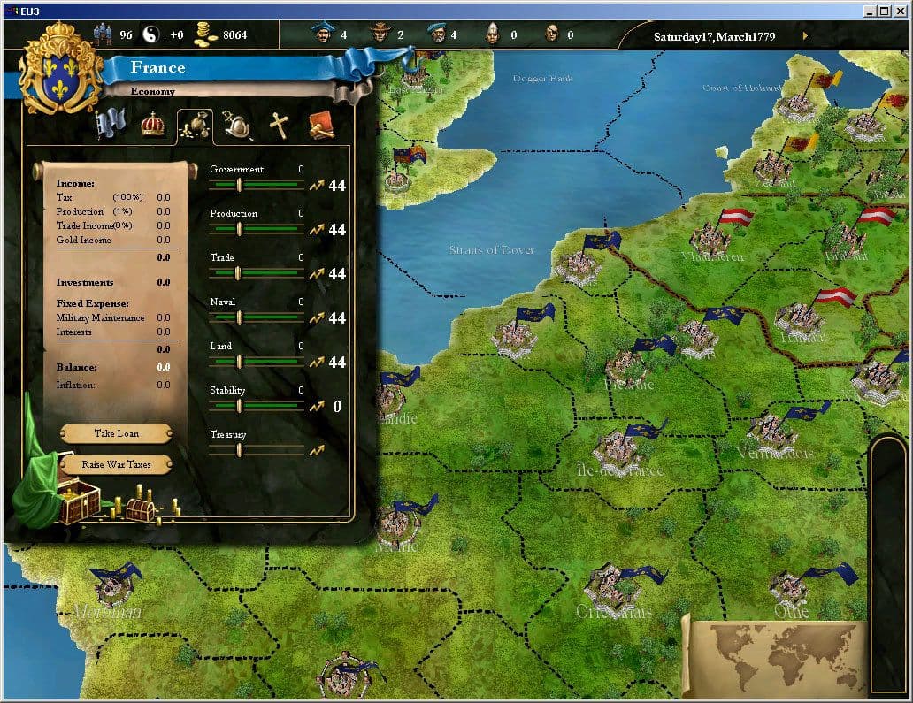 Captura 3 de Europa Universalis III Complete