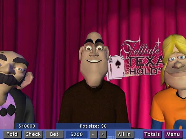 Captura 1 de Telltale Texas Hold ‘Em