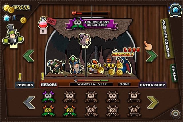 Captura 4 de Tap Heroes