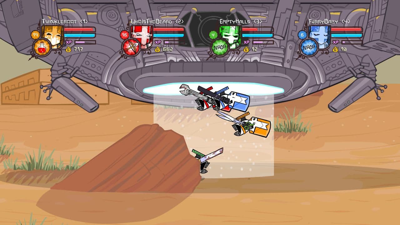 Captura 6 de Castle Crashers