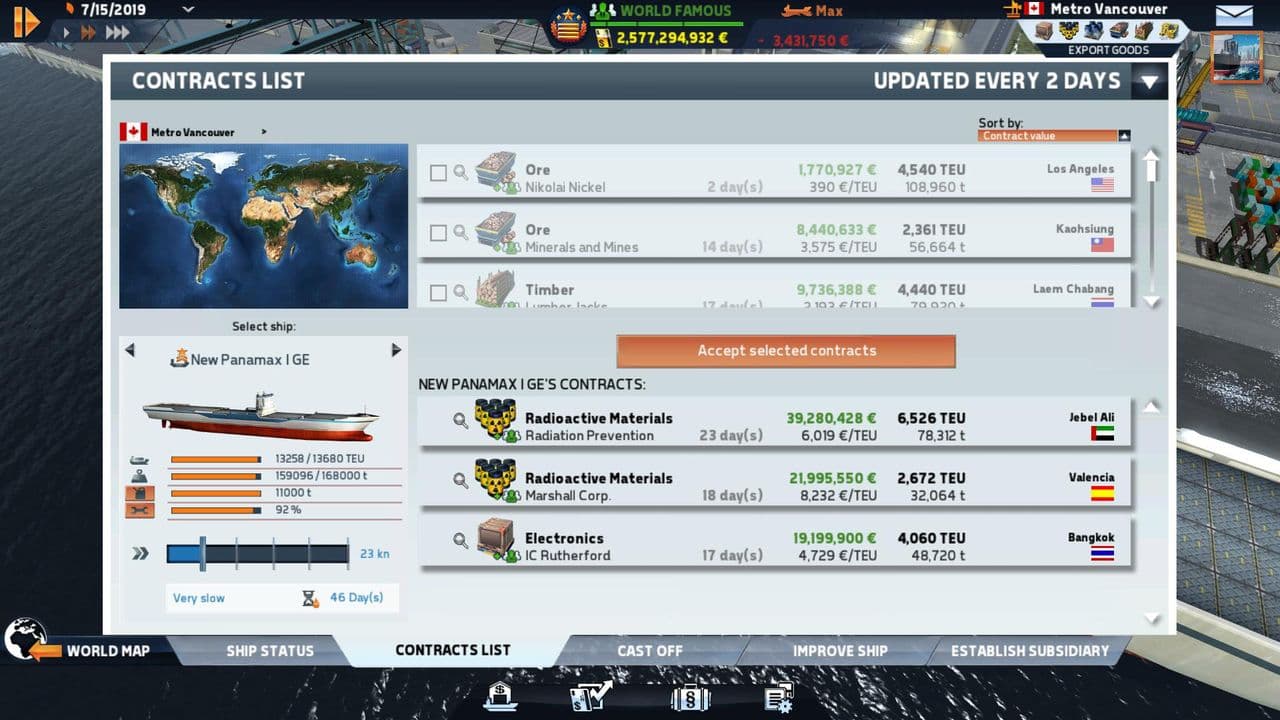 Captura 4 de TransOcean: The Shipping Company