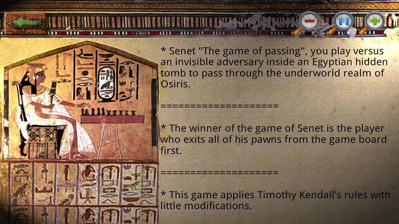 Egyptian Senet