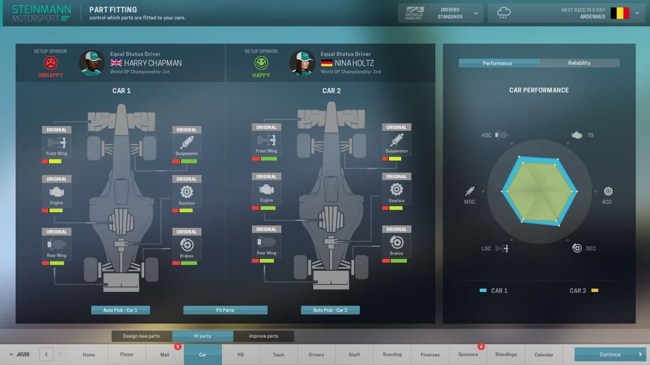 Captura 5 de Motorsport Manager