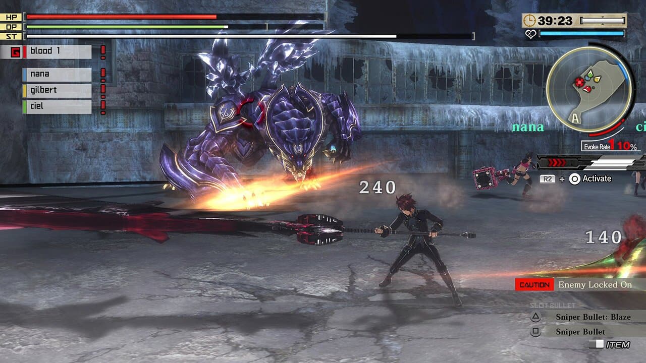 Captura 1 de GOD EATER 2: Rage Burst